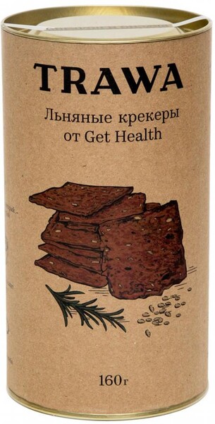 Крекеры гречишно-льняные от Get Health, 160 г