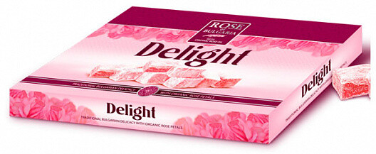 Лукум с розовым маслом и розовой водой