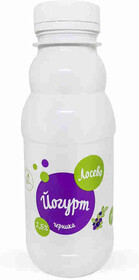 Йогурт питьевой Лосево с черникой 2.5% 330г