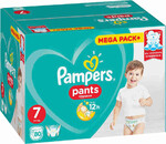 Подгузники-трусики Pampers Pants 7 (17+ кг, 80 штук)