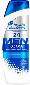 Шампунь-бальзам против перхоти мужской HEAD&SHOULDERS Men Ultra Комплексный уход, 400мл Румыния, 400 мл