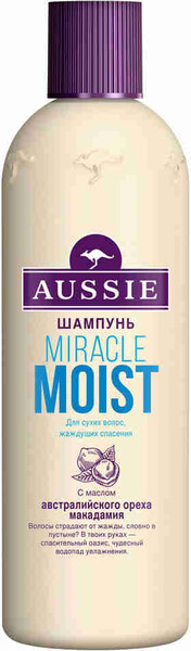Шампунь для волос Aussie Miracle Moist 300 мл