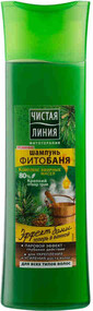 Шампунь для всех типов волос ЧИСТАЯ ЛИНИЯ Фитобаня, 400мл Россия, 400 мл