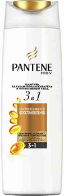 Шампунь-бальзам для поврежденных волос PANTENE Интенсивное восстановление 3в1, 360мл Румыния, 360 мл