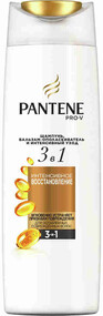 Шампунь-бальзам для поврежденных волос PANTENE Интенсивное восстановление 3в1, 360мл Румыния, 360 мл