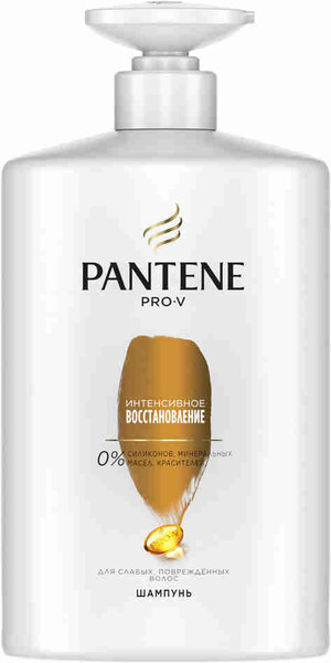 Шампунь для волос PANTENE Интенсивное восстановление, 900мл Франция, 900 мл
