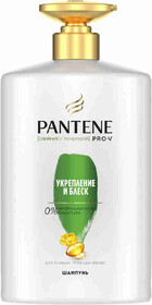 Шампунь для тусклых и ослабленных волос PANTENE Слияние с природой Укрепление и блеск, 900мл Франция, 900 мл