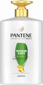 Шампунь для тусклых и ослабленных волос PANTENE Слияние с природой Укрепление и блеск, 900мл Франция, 900 мл