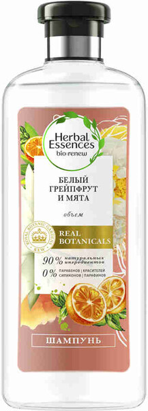 Шампунь для волос HERBAL ESSENCES Белый грейпфрут и Мята, 400мл Франция, 400 мл