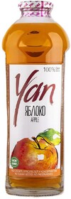 Сок яблочный восстановленный Yan 930 мл., стекло