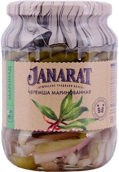 Черемша Janarat мариннная , 720 мл, стекло