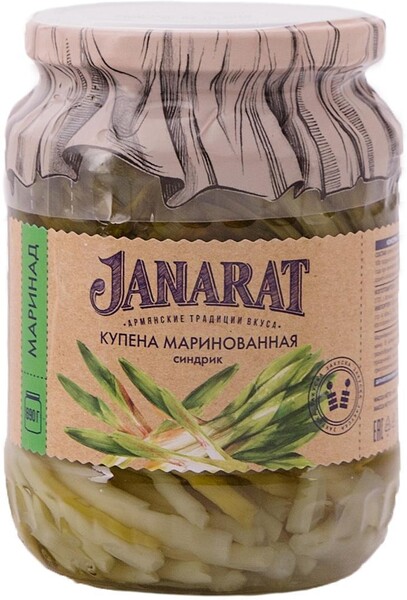 Купена Janarat мариннная синдрик , 720 мл, стекло