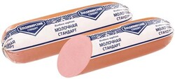 Колбаса вареная Молочная стандарт целлофан 1 кг весовая Владимирский стандарт