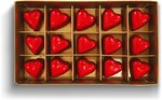 Набор шоколадных конфет №50 с лимонным ликером, Красный Октябрь