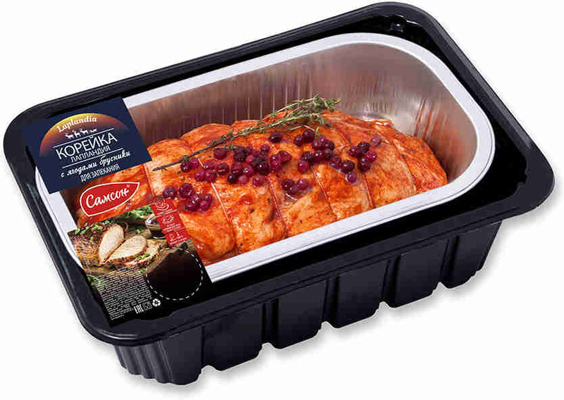 Корейка свиная Лапландия САМСОН, с ягодами брусники