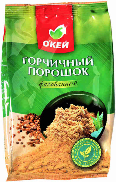 Приправа ОКЕЙ горчица порошок ОКЕЙ 100г