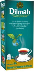 Чай Dilmah Цейлонский черный 25пак
