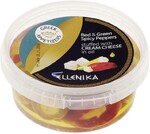 Перчики Ellenika острые фаршированные сливочным сыром, 250г