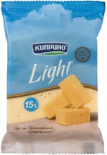 Сыр Киприно полутвердый Light 15% бзмж 250 г