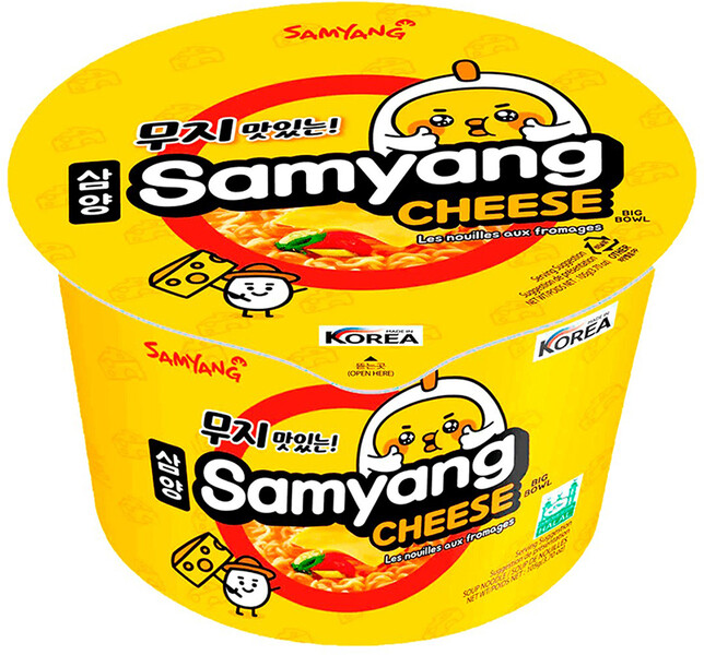 Лапша Samyang со вкусом сыра 105г