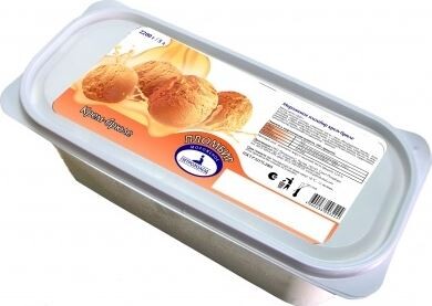 Мороженое ПЕТРОХОЛОД пломбир крем-брюле, 2,2кг БЗМЖ