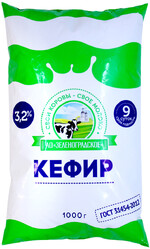 Кефир «Зеленоградское» 3,2%, 1 л пакет