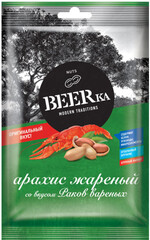 «Beerka», арахис жареный со вкусом варёных раков, 90 г