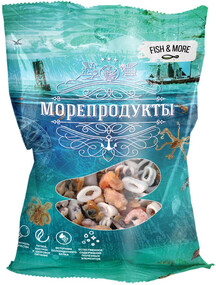 Коктейль из морепродуктов Fish&More замороженный, 500 г