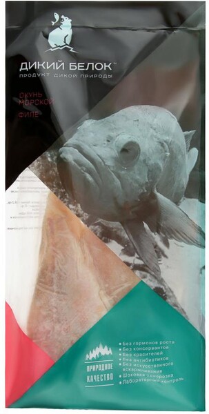 Окунь морской филе «Дикий белок» замороженный, 400 г