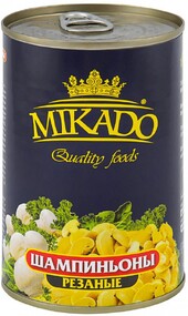 Грибы Mikado Шампиньоны резанные