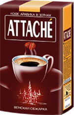 Кофе Attache Венс.обжарка 250 гр. молотый (красная) (8) №52