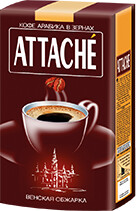 Кофе Attache Венс.обжарка 250 гр. молотый (красная) (8) №52