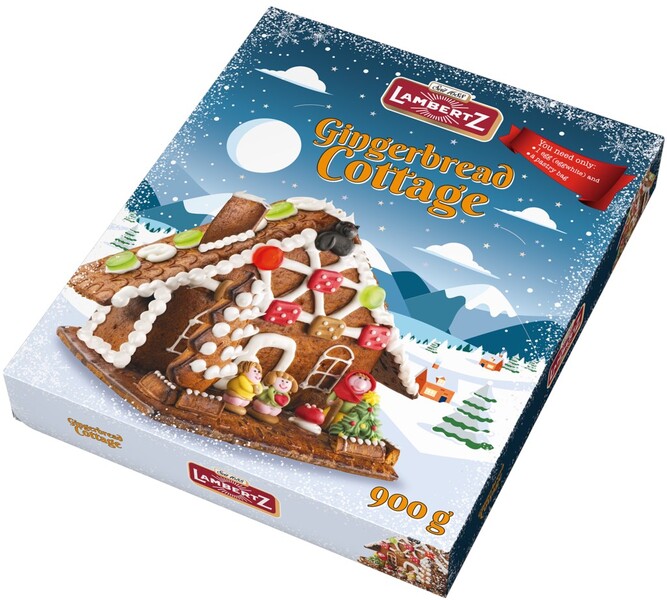 Набор Lambertz пряничный домик 900 г