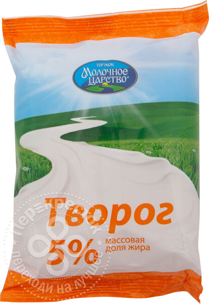Творог Молочное царство 5% 200г