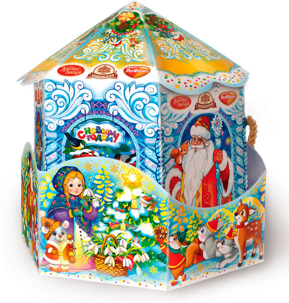 Новогодний подарок Веселая карусель, 800 г