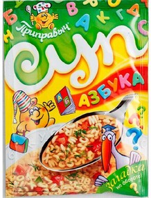 Суп ПРИПРАВЫЧ Азбука, 60г Россия, 60 г