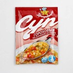 Суп быстрого приготовления Приправыч Гороховый на курином бульоне, 60 гр., пластиковая упаковка