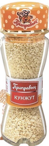 Кунжут Приправыч баночка солонка, 46 гр., стекло