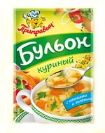 Бульон куриный Приправыч с овощами и зеленью, 75 г