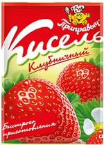 Кисель клубничный Приправыч 110 гр., бумажная упаковка
