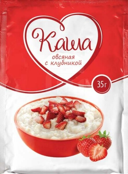 Моя цена Каша овсяная с клубникой тд Холдинг