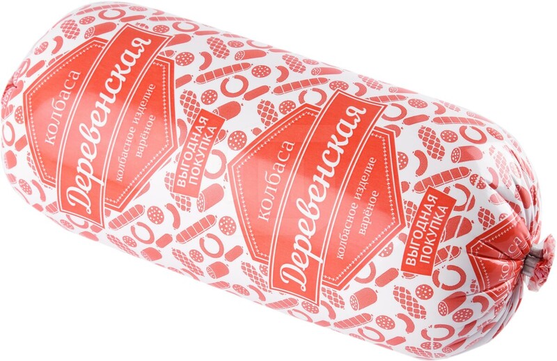 Моя цена Колбаса деревенская вареная п/о