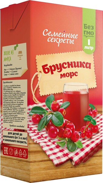 Магнит/ семейные секреты Морс брусничный т/пак кпк