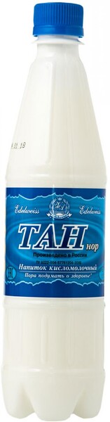 Кисломолочный напиток Тан нор 1% Edelweis, 500 мл., пластиковая бутылка