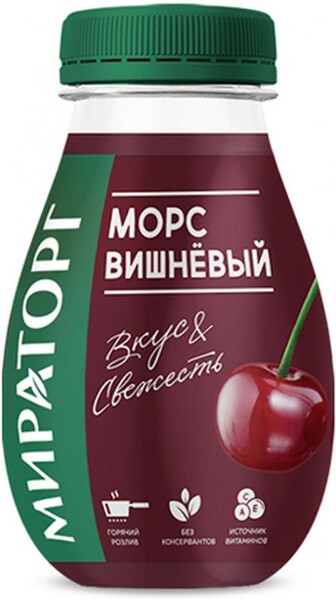 Морс вишневый 370мл Мираторг Россия