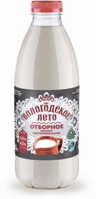Молоко Вологодское лето Отборное пастеризованное 3.4-4% 930г