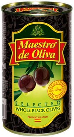 Маслины Maestro de Oliva с косточкой, 360 г