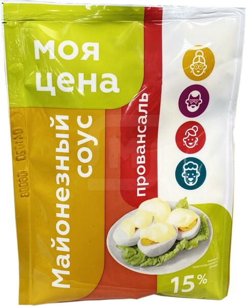 Моя цена Соус майонезный 15% сашет