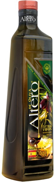 Оливковое масло Altero Extra Virgin нерафинированное, 475 мл