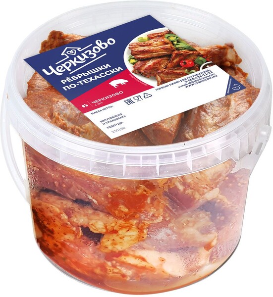 Ребрышки Черкизово По-техасски, 1 кг
